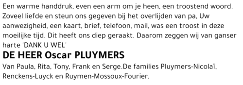 Oscar Pluymers