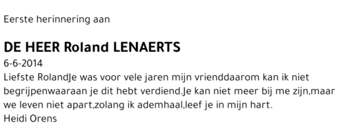 Roland Lenaerts