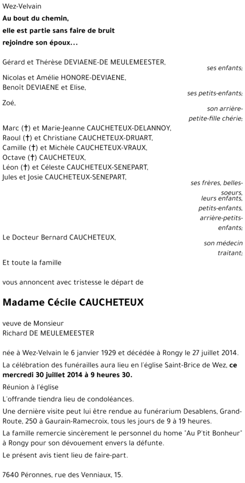 Cécile CAUCHETEUX