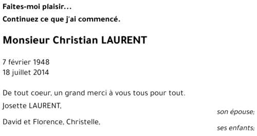 Christian LAURENT