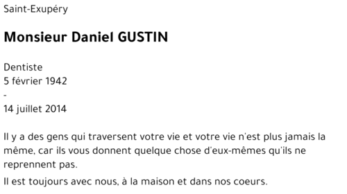 Daniel GUSTIN