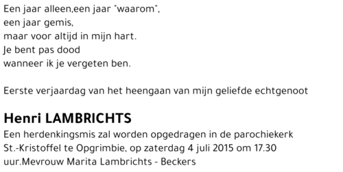 Henri Lambrichts
