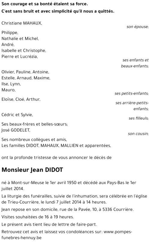 Jean DIDOT