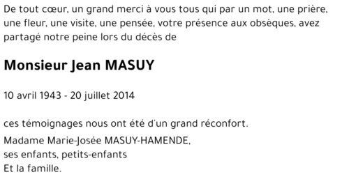 Jean MASUY