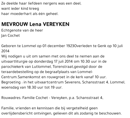 Lena Vereyken