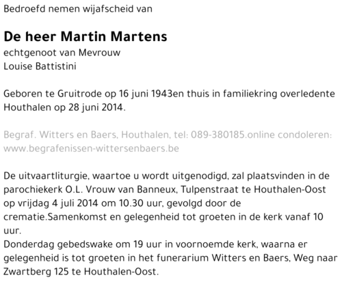 Martin Martens