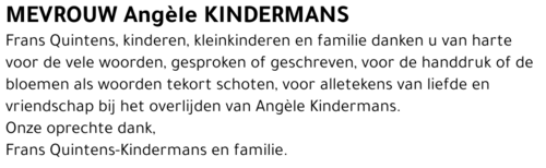 Angèle Kindermans