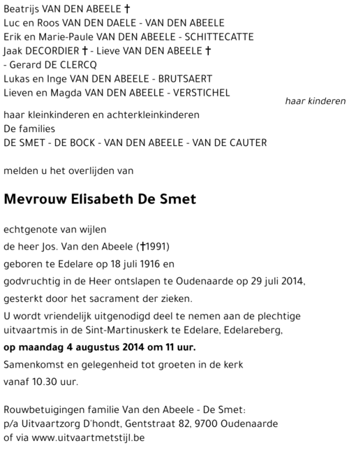 Elisabeth De Smet