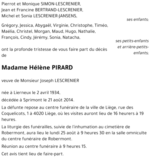 Hélène PIRARD