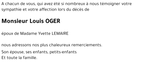 Louis OGER