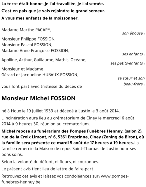 Michel FOSSION