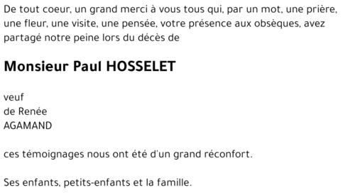 Paul HOSSELET