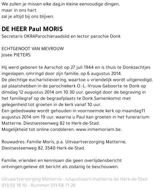 Paul Moris