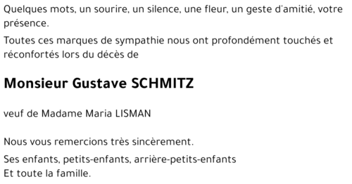 Gustave SCHMITZ