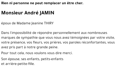 André JAMIN 