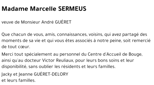 Marcelle SERMEUS