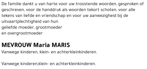 Maria Maris