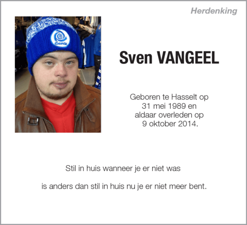Sven Vangeel