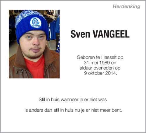 Sven Vangeel