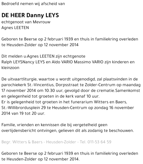 Danny Leys