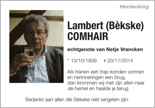 Lambert Comhair
