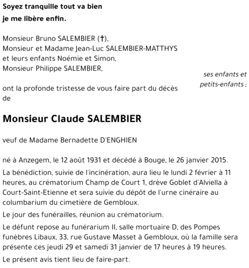 Claude SALEMBIER