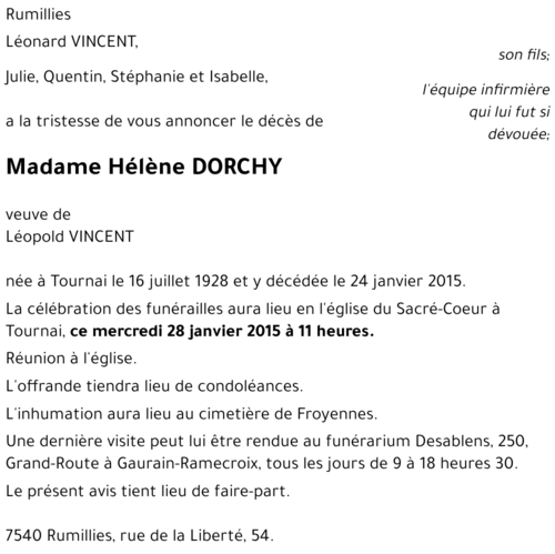 Hélène DORCHY
