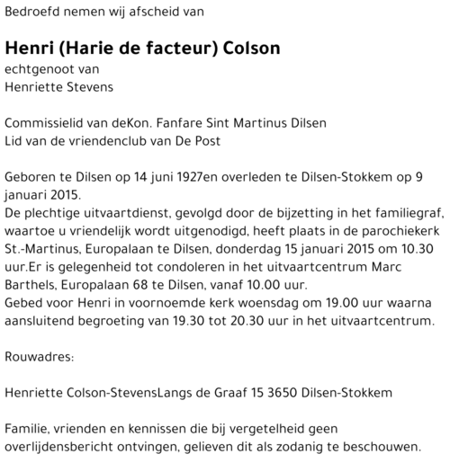 Henri Colson