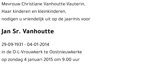 Jan Sr. Vanhoutte