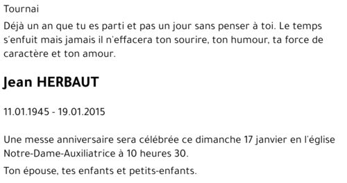 Jean HERBAUT
