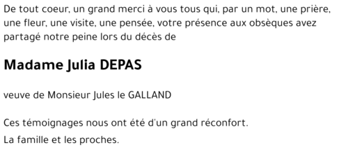 Julia DEPAS