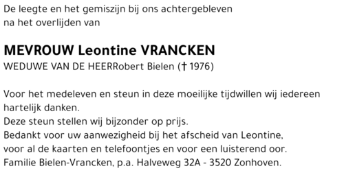 Leontine Vrancken