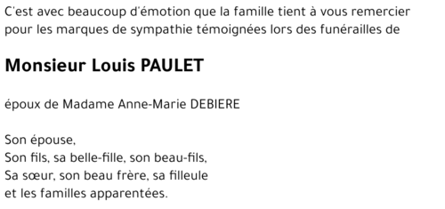Louis PAULET