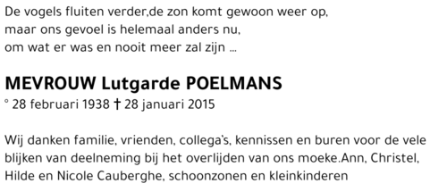 Lutgarde Poelmans