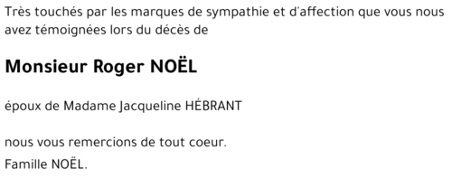 Roger NOËL