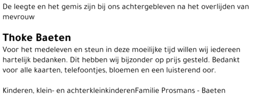 Thoke Baeten