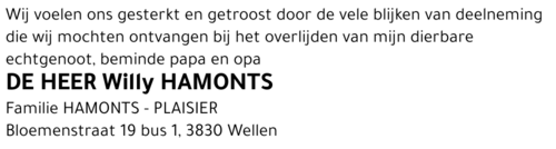 Willy Hamonts