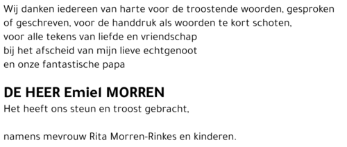 Emiel MORREN