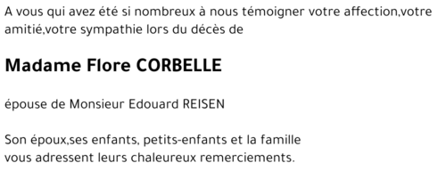 Flore CORBELLE