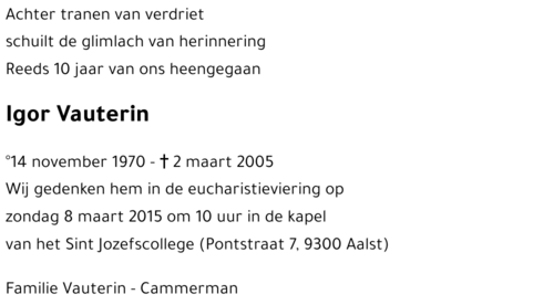 Igor Vauterin