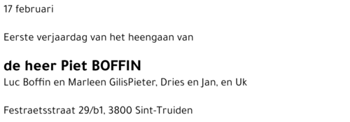 Piet Boffin