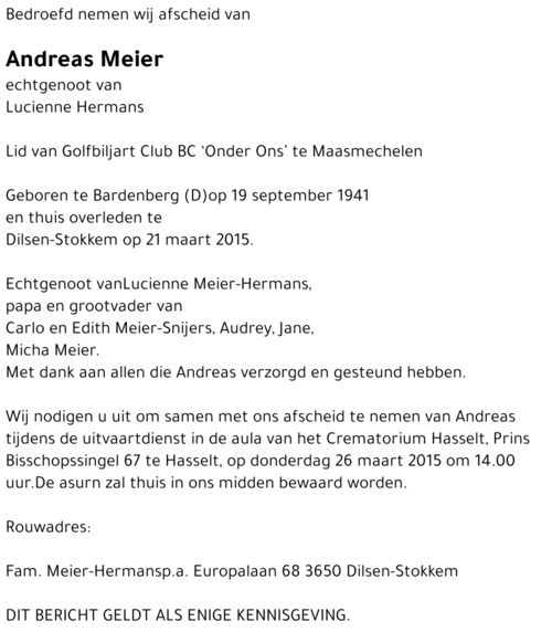 Andreas Meier