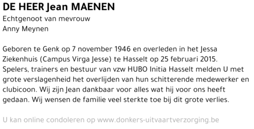 Jean Maenen