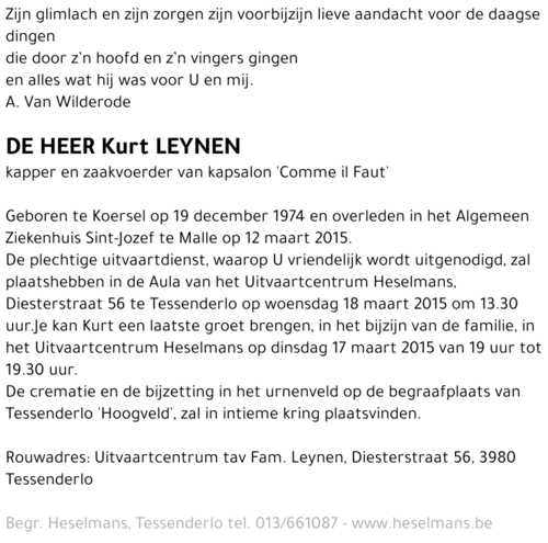 Kurt Leynen