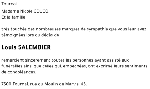 Louis SALEMBIER