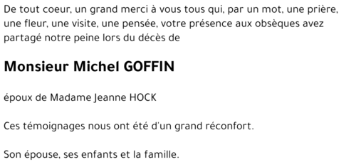 Michel GOFFIN