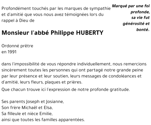 Philippe HUBERTY