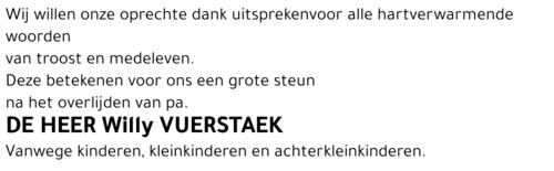 Willy VUERSTAEK