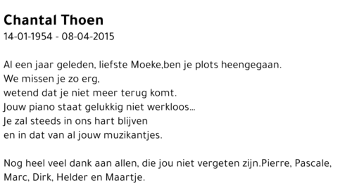 Chantal Thoen