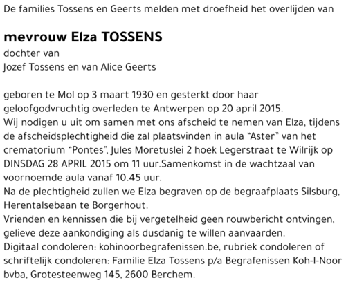 Elza Tossens